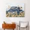 Farmhouse Animals in Truck 40" x 30" Canvas Wall Art